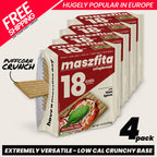 Maszfita With Pizza Spices Puffed Corn Crispbread