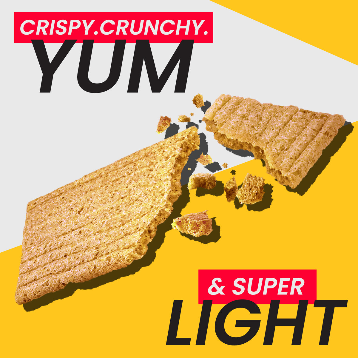 Maszfita With Quinoa Puffed Corn Crispbread