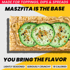 Maszfita With Quinoa Puffed Corn Crispbread
