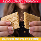 Maszfita With Quinoa Puffed Corn Crispbread