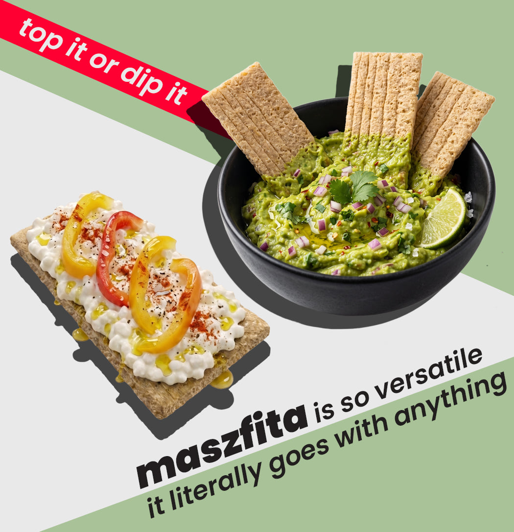 Maszfita With Vegetables & Spices Puffed Corn Crispbread