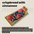 Maszfita crispbread with cinnamon versatility information, what it goews well with.