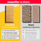 Maszfita With Quinoa Puffed Corn Crispbread